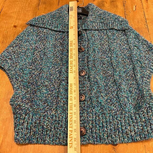 American Eagle Women’s Cable-Knit Button Cardigan Sweater Size xs - Picture 8 of 11